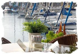 Relax by the marina in Puerto Mogan