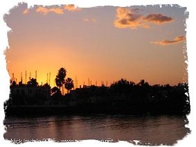 Sunset over Puerto Mogan